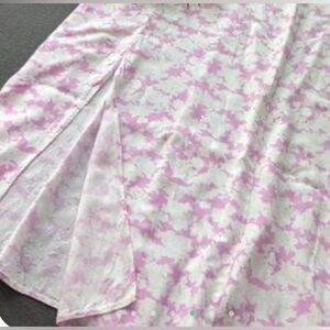 Primark Pink and White Floral Fabric- Size US 8
